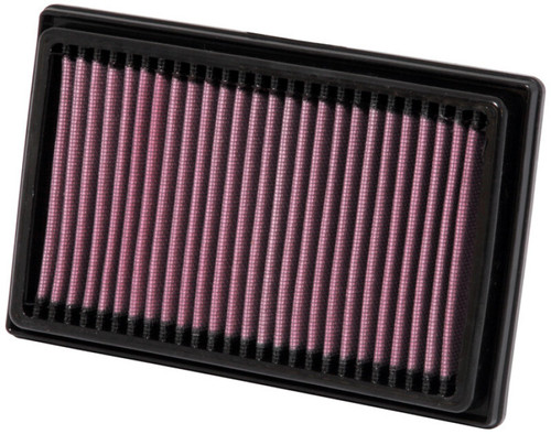 K&N CM-9908 Panel Replacement Air Filter for 2010-2026 Can-Am Ryker Spyder - Red Cotton Gauze, Lifetime Warranty