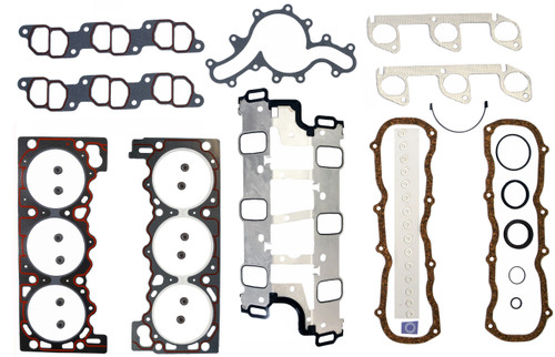 Enginetech F244-39 | Full Gasket Set for Ford/Mazda 4.0L 244 | Positive Valve Stem Seal