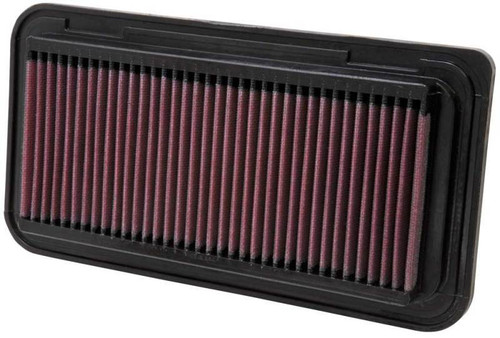 K&N 33-2300 High-Flow Replacement Panel Air Filter for 2005-2020 Toyota 86 Subaru BRZ Scion FR-S tC - 11.375x5.875 in
