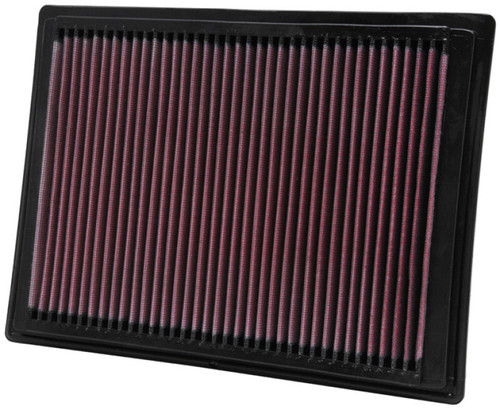 K&N 33-2287 High-Flow Replacement Panel Air Filter for 2004-2008 Ford F-150 Expedition Lincoln Navigator - 11.375x8.5 in