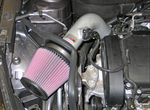 K&N 69-4522TS Typhoon Performance Air Intake System for 2012-2014 Cadillac CTS - Silver Tube