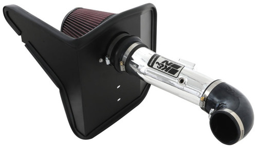 K&N 69-4523TP Typhoon Performance Air Intake System for 2012-2015 Chevrolet Camaro - Polished Tube