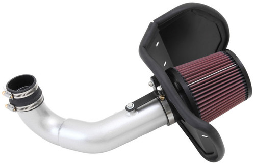 K&N 69-4524TS Typhoon Performance Air Intake System for 2012-2020 Chevrolet Sonic - Silver Tube