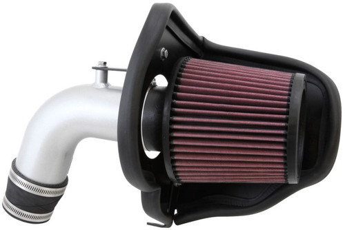 K&N 69-4525TS Typhoon Performance Air Intake System for 2012-2017 Chevrolet Sonic - Silver Tube