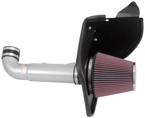 K&N 69-4527TS Typhoon Performance Air Intake System for 2012-2014 Cadillac CTS - Silver Tube
