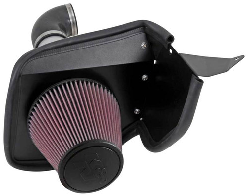 K&N 69-4528TS Typhoon Performance Air Intake System for 2008-2011 Cadillac CTS - Silver Tube