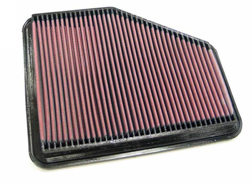 K&N 33-2220 High-Flow Replacement Panel Air Filter for 2001-2011 Lexus GS300 GS430 GS450h SC430 - 11x9.125 in