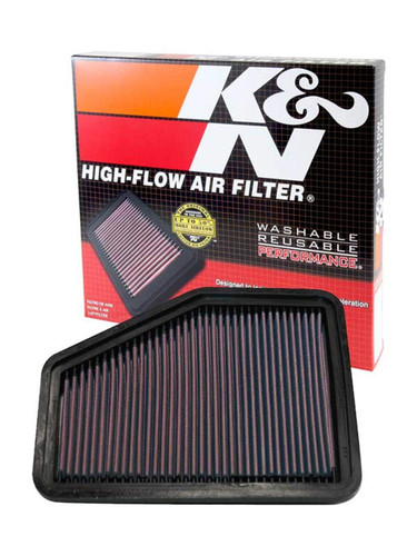 K&N 33-2220 High-Flow Replacement Panel Air Filter for 2001-2011 Lexus GS300 GS430 GS450h SC430 - 11x9.125 in
