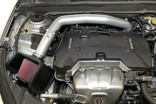 K&N 69-4529TS Typhoon Performance Air Intake System for 2013-2016 Chevrolet Malibu, Malibu Limited - Silver Tube
