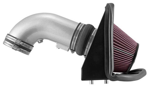 K&N 69-4530TS Typhoon Performance Air Intake System for 2009-2015 Cadillac CTS - Silver Aluminum Tube