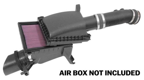 K&N 57-9036 57 Series FIPK Performance Air Intake System for 2014-2021 Toyota Sequoia, Tundra - Red Cotton Gauze Filter, Gen II