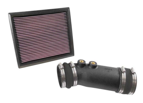 K&N 57-9036 57 Series FIPK Performance Air Intake System for 2014-2021 Toyota Sequoia, Tundra - Red Cotton Gauze Filter, Gen II