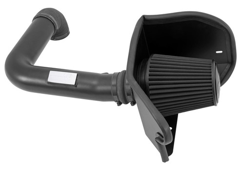K&N 71-2556 Blackhawk Cold Air Intake System for 2004-2008 Ford F-150 Expedition - Black Dry Filter, Black Tube, 11.53 HP Gain