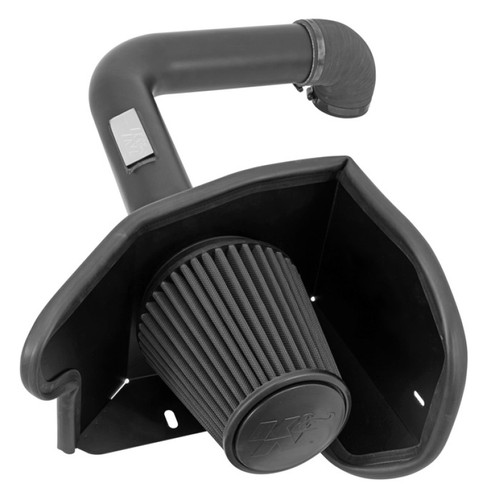 K&N 71-2556 Blackhawk Cold Air Intake System for 2004-2008 Ford F-150 Expedition - Black Dry Filter, Black Tube, 11.53 HP Gain