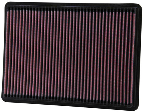 K&N 33-2233 High-Flow Replacement Panel Air Filter for 2002-2010 Jeep Grand Cherokee Liberty Commander - 11.438x8.5 in