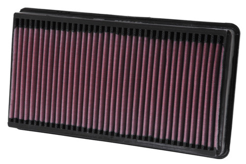 K&N 33-2248 High-Flow Replacement Panel Air Filter for 1999-2003 Ford F-250 F-350 F-450 Excursion - 13.188x7.25 in