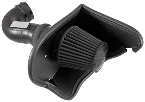 K&N 71-3092 Blackhawk Cold Air Intake System for 2016-2024 Chevrolet Camaro - Black Dry Filter, Black Tube, 20.68 HP Gain