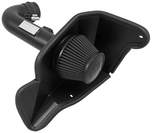 K&N 71-3535 Blackhawk Cold Air Intake System for 2015-2017 Ford Mustang - Black Dry Filter, Black Tube, 18.68 HP Gain