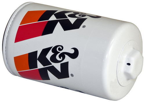 K&N HP-2009 Premium Oil Filter with Wrench Off Nut - High Flow Media, 1 Year Warranty