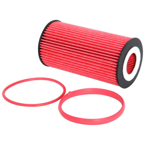 K&N HP-7010 Premium Cartridge Oil Filter - High Flow Media, Includes O-Ring & Gasket, 1 Year Warranty