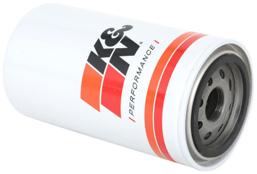 K&N HP-4003 Premium Oil Filter with Wrench Off Nut - High Flow Media, 1 Year Warranty