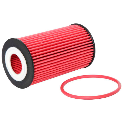 K&N HP-7027 Premium Cartridge Oil Filter - High Flow Media, Includes O-Ring, 1 Year Warranty