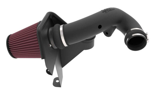 K&N 63-1593 63 Series AirCharger Performance Air Intake System for 2022-2024 Jeep Grand Cherokee - Red Cotton Gauze Filter