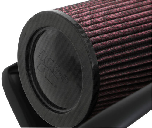 K&N 63-2515 63 Series AirCharger Performance Air Intake System for 2020-2022 Ford Mustang - Red Cotton Gauze Filter