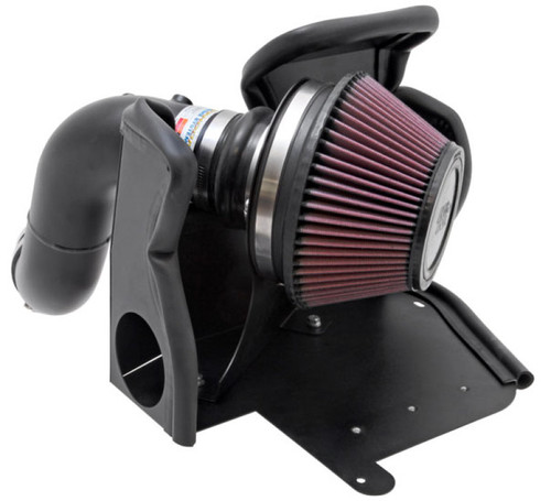 K&N 69-5307TTK Typhoon Performance Air Intake System for 2010-2013 Kia Forte, Forte Koup, Forte5 - Textured Black Tube