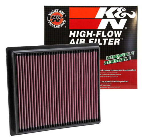 K&N PL-9011 High-Flow Panel Replacement Air Filter for 2011-2014 Polaris RZR XP 900 & Ranger RZR XP 900