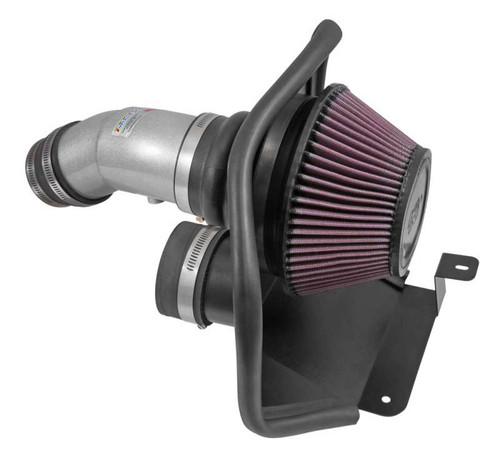 K&N 69-5315TS Typhoon Performance Air Intake System for 2014-2017 Hyundai Elantra, Elantra Coupe, Elantra GT - Silver Aluminum Tube