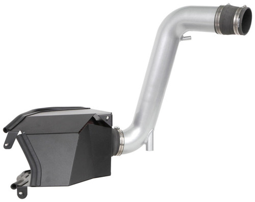 K&N 69-5323TS Typhoon Performance Air Intake System for 2019-2021 Hyundai Veloster - Silver Aluminum Tube