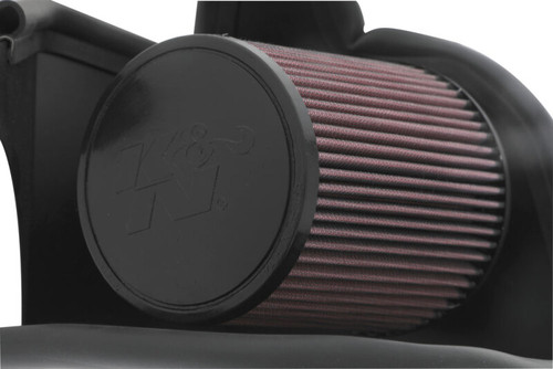 K&N 69-5326TC Typhoon Performance Air Intake System for 2020-2024 Hyundai, Kia K5, Sonata, Sorento - Gunmetal Gray Tube