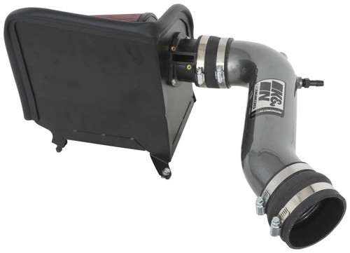 K&N 69-5326TC Typhoon Performance Air Intake System for 2020-2024 Hyundai, Kia K5, Sonata, Sorento - Gunmetal Gray Tube