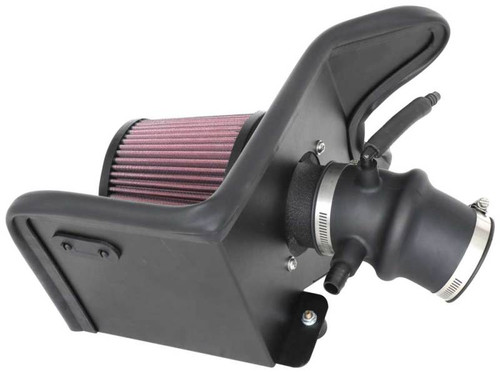 K&N 69-5327TC Typhoon Performance Air Intake System for 2021-2025 Hyundai Elantra - Black Aluminum Tube