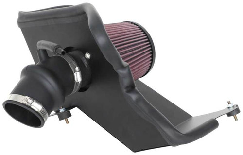 K&N 69-5327TC Typhoon Performance Air Intake System for 2021-2025 Hyundai Elantra - Black Aluminum Tube