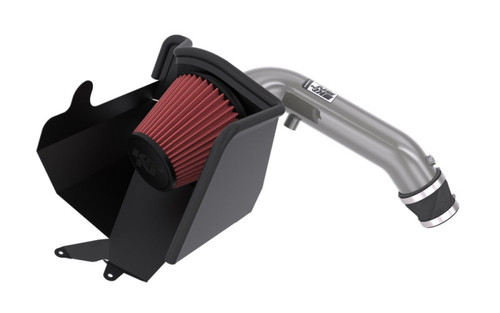 K&N 69-5330TS Typhoon Performance Air Intake System for 2022-2023 Hyundai Kona N - Silver Aluminum Tube