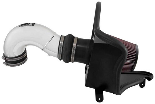 K&N 69-4534TP Typhoon Performance Air Intake System for 2016-2024 Chevrolet Camaro - Polished Aluminum Tube