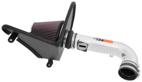 K&N 69-4535TP Typhoon Performance Air Intake System for 2016-2024 Chevrolet Camaro - Bright Mirrored Finish Tube