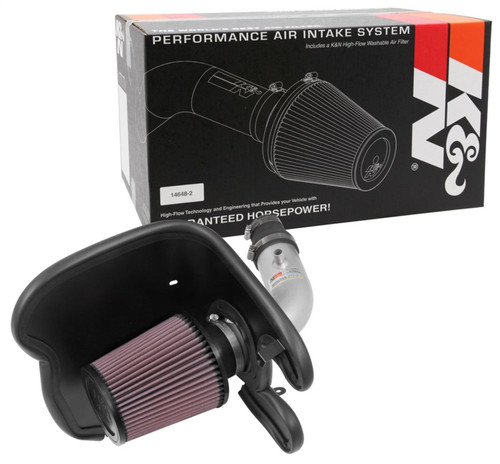 K&N 69-4537TS Typhoon Performance Air Intake System for 2013-2019 Ford, Lincoln Escape, MKC - Gunmetal Gray Tube