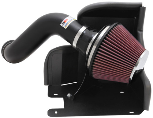 K&N 69-5301TTK Typhoon Performance Air Intake System for 2011-2015 Hyundai, Kia Optima, Sonata - Textured Black Tube