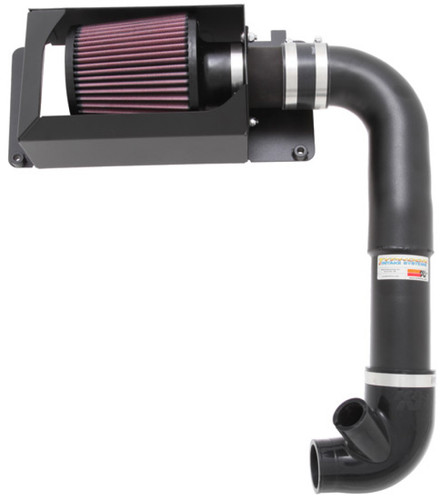 K&N 69-2004TTK Typhoon Performance Air Intake System for 2007-2010 Mini Cooper - Black Tube