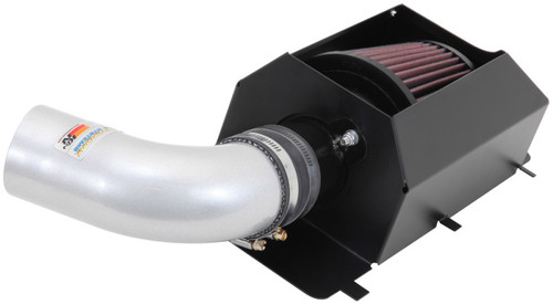 K&N 69-2023TS Typhoon Performance Air Intake System for 2011-2015 Mini Cooper - Silver Aluminum Tube
