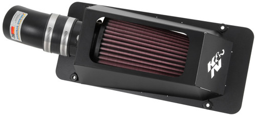 K&N 69-2024TTK Typhoon Performance Air Intake System for 2012-2014 Mini Cooper - Black Aluminum Tube