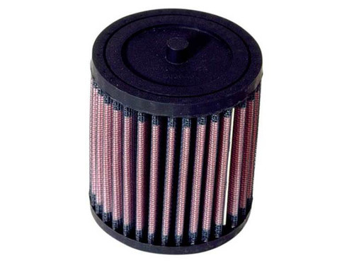 K&N HA-2501 Round Replacement Air Filter for Honda TRX - Red Cotton Gauze, 1 Year Warranty