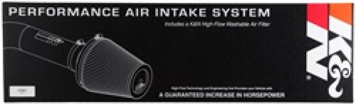 K&N 69-2544TP Typhoon Performance Air Intake System for 2011-2023 Chrysler, Dodge 300, Challenger, Charger - Polished Tube