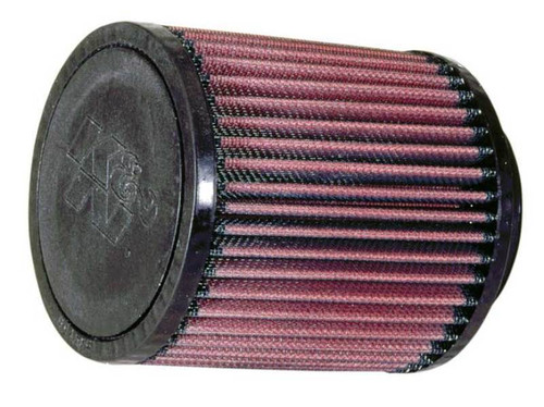 K&N HA-3094 Round Straight Replacement Air Filter for Honda - Red Cotton Gauze, 1 Year Warranty