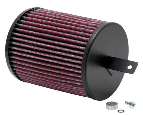 K&N HA-4504 Unique Replacement Air Filter for Honda - Red Cotton Gauze, Lifetime Warranty