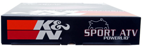 K&N HA-4506-T Powerlid Airbox Cover for 2006-2014 Honda TRX450 - Includes Drycharger & Jets