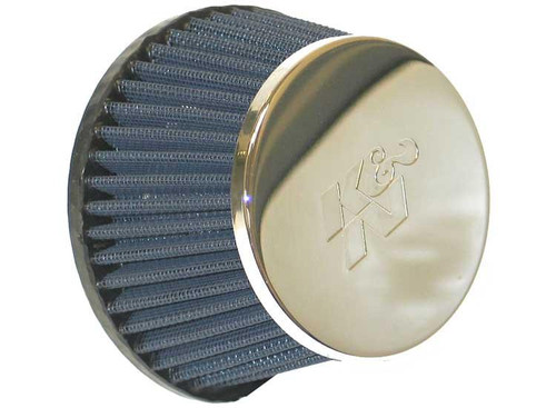 K&N 59-5020 Marine Flame Arrestor - Red Cotton Gauze, Stainless Steel Top, Oval Flange Oval Tapered